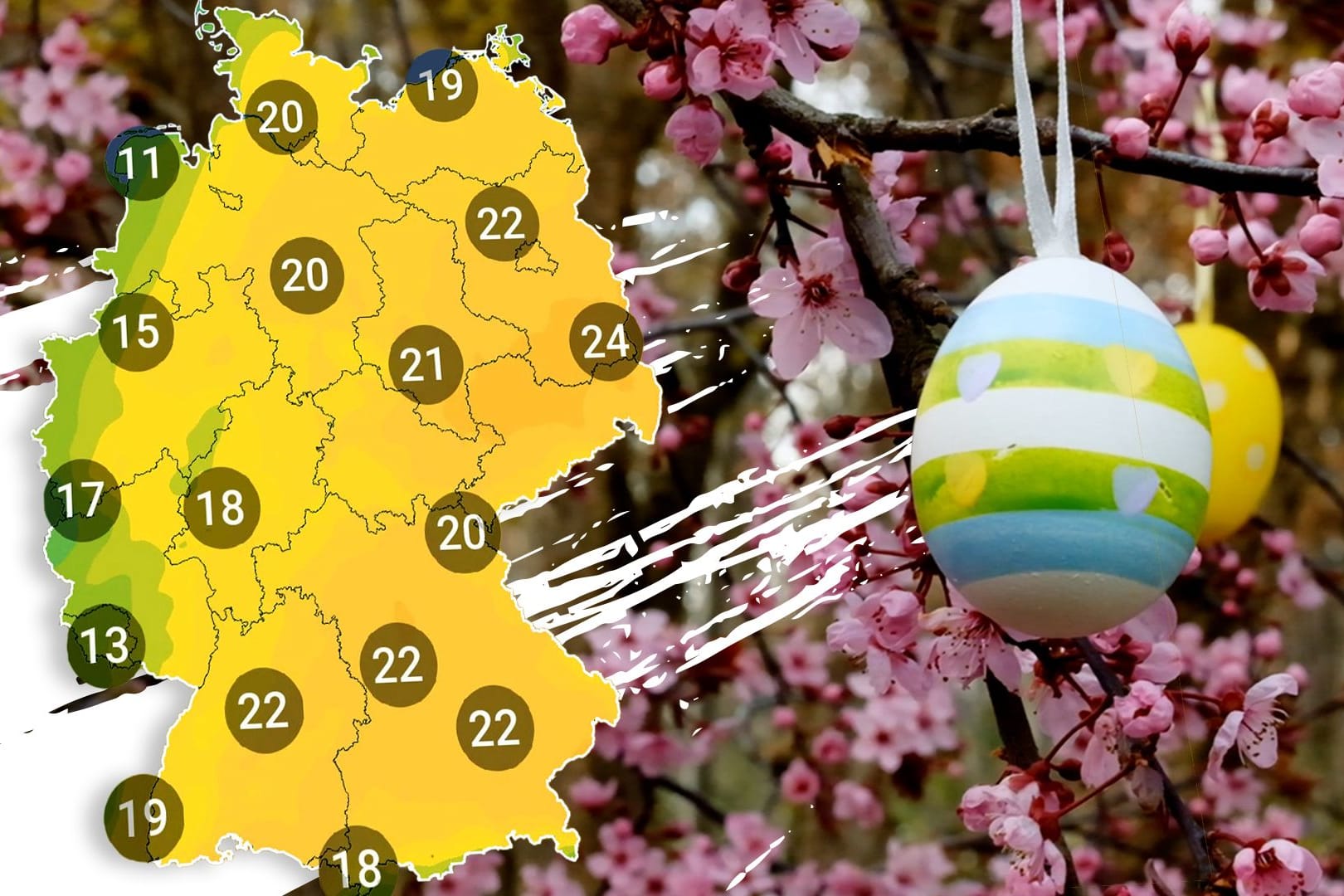 Wetter zu Ostern wird wärmer