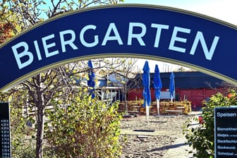 Biergarten in Sachsen