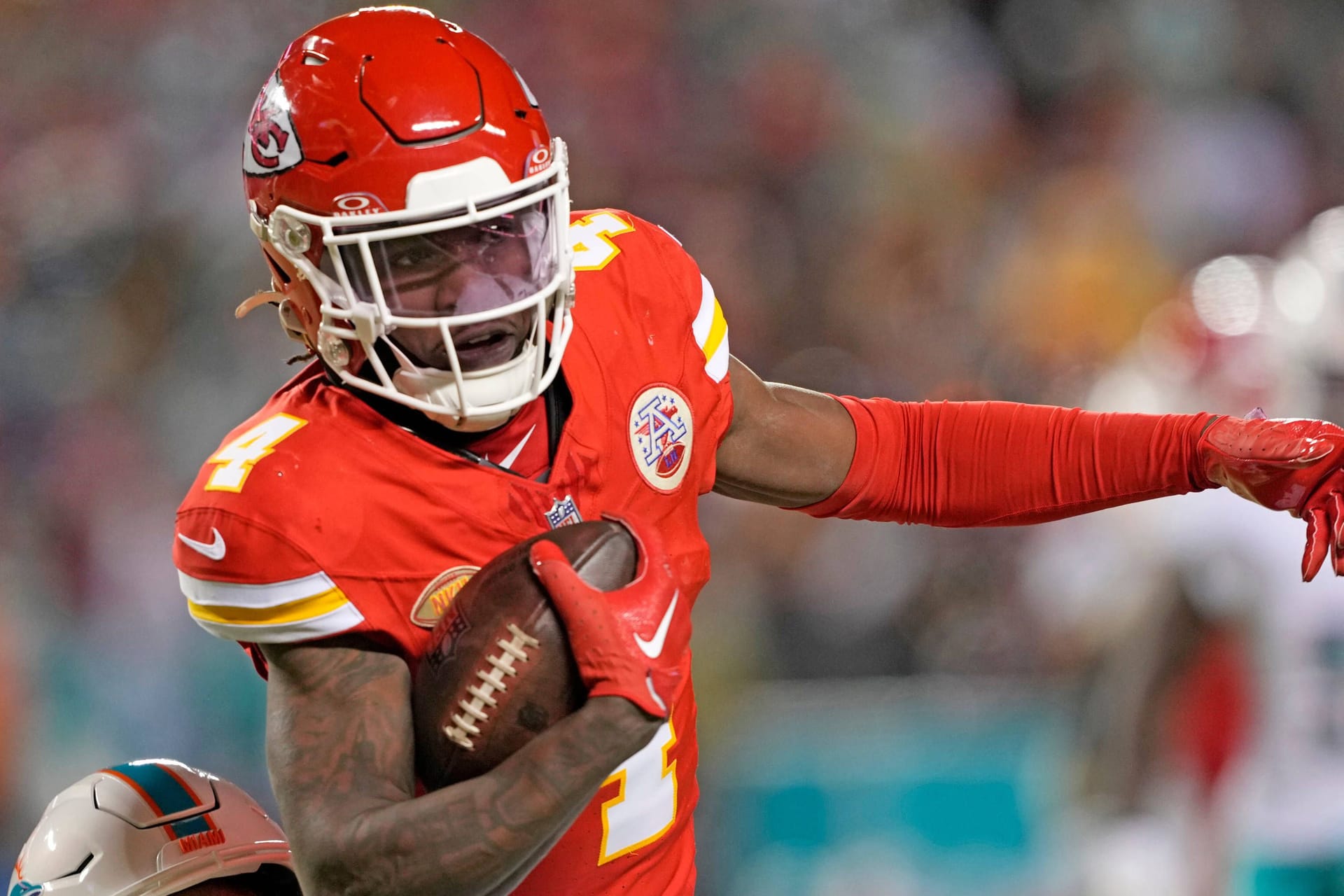 Rashee Rice: Der Wide Receiver der Kansas City Chiefs beging Fahrerflucht im US-Bundesstaat Texas.