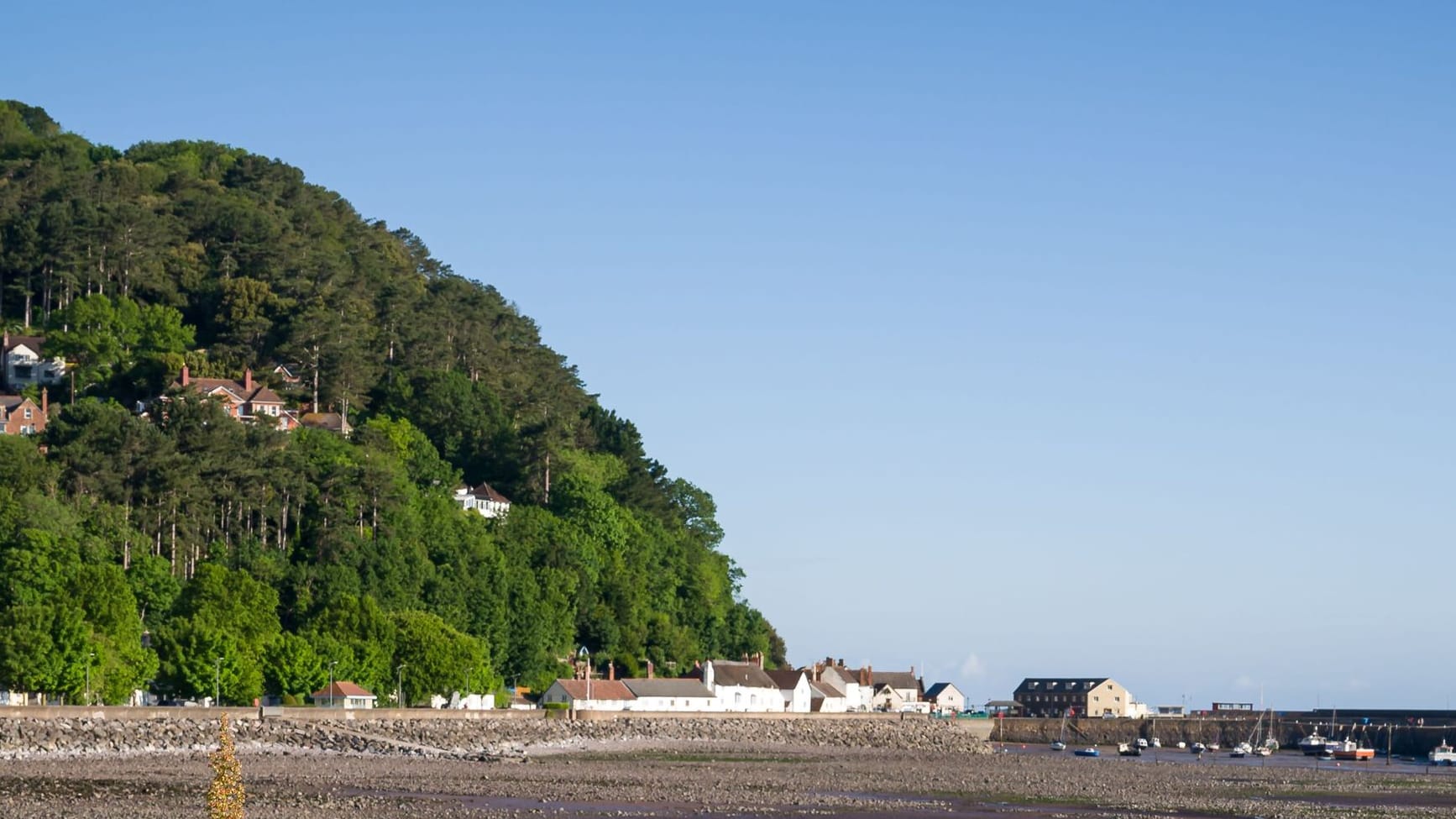 Die Küste bei Minehead (Archivbild): Hier fanden Geologen besonders seltene Fossilien.