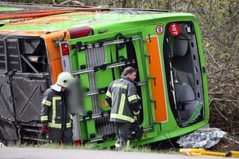 Unfall mit Reisebus