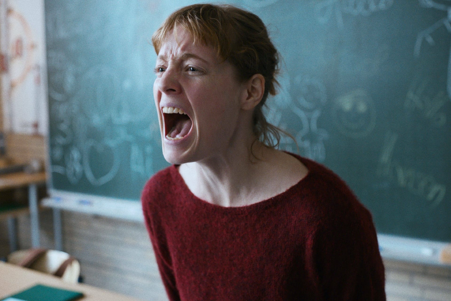 Leonie Benesch in ihrer Rolle als Carla Nowak in "Das Lehrerzimmer".