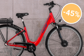 Unter 800 Euro: Bei Aldi ist ein E-Bike der Fahrradmarke Fischer radikal reduziert im Angebot.