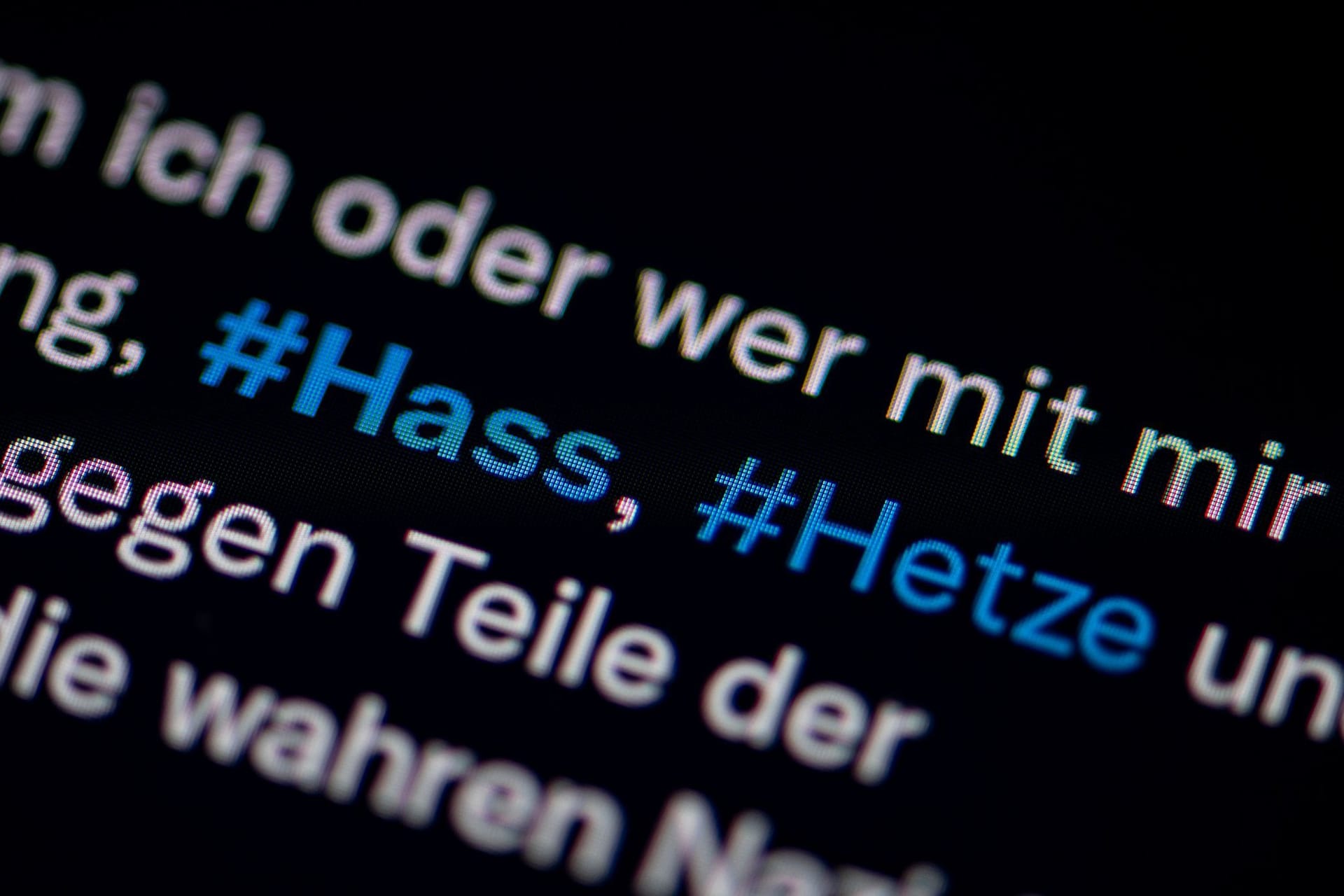 Hass und Hetze im Internet