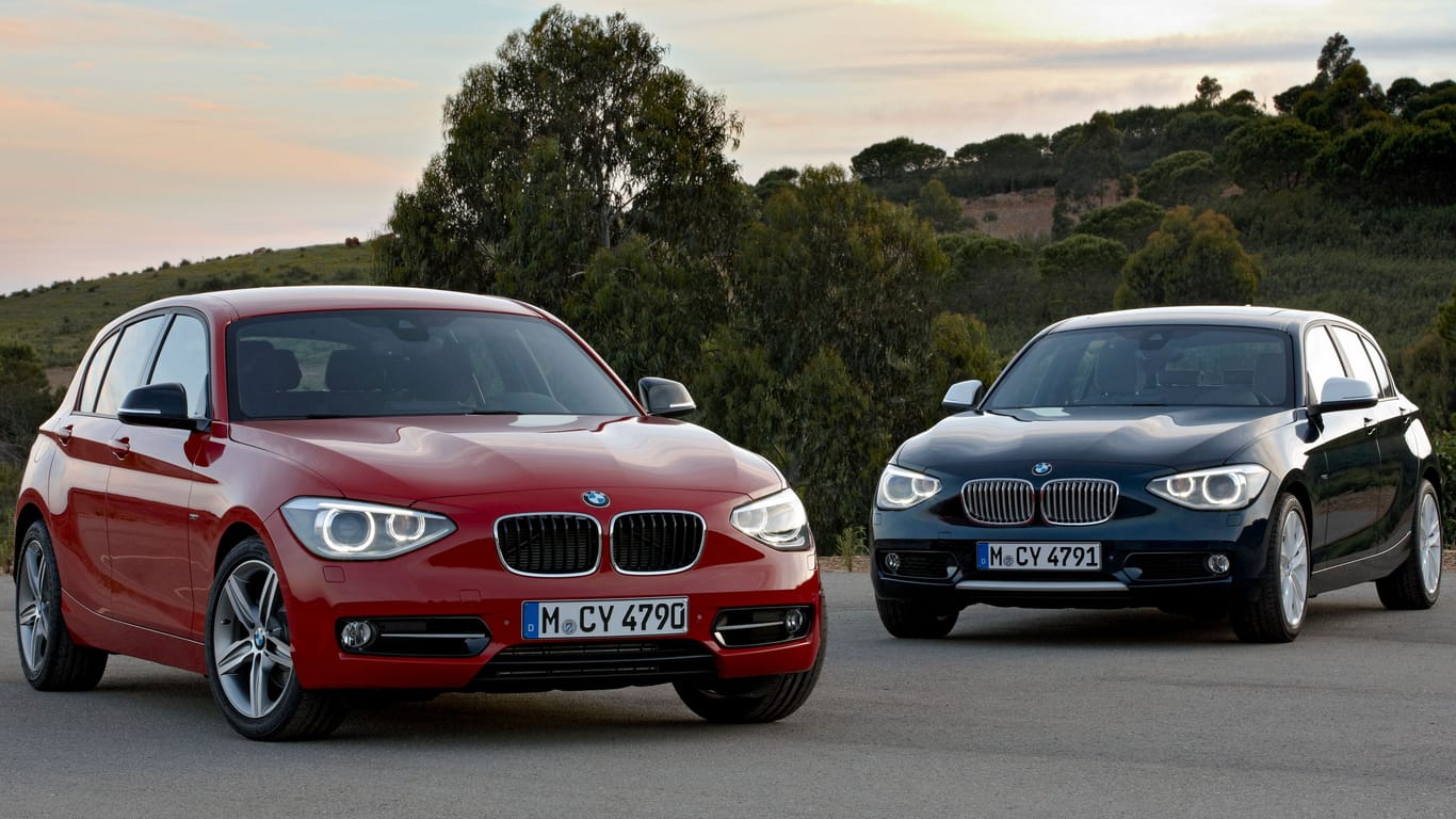 Vom Rückruf betroffen: Die erste Generation des BMW 1er (2004-2013).