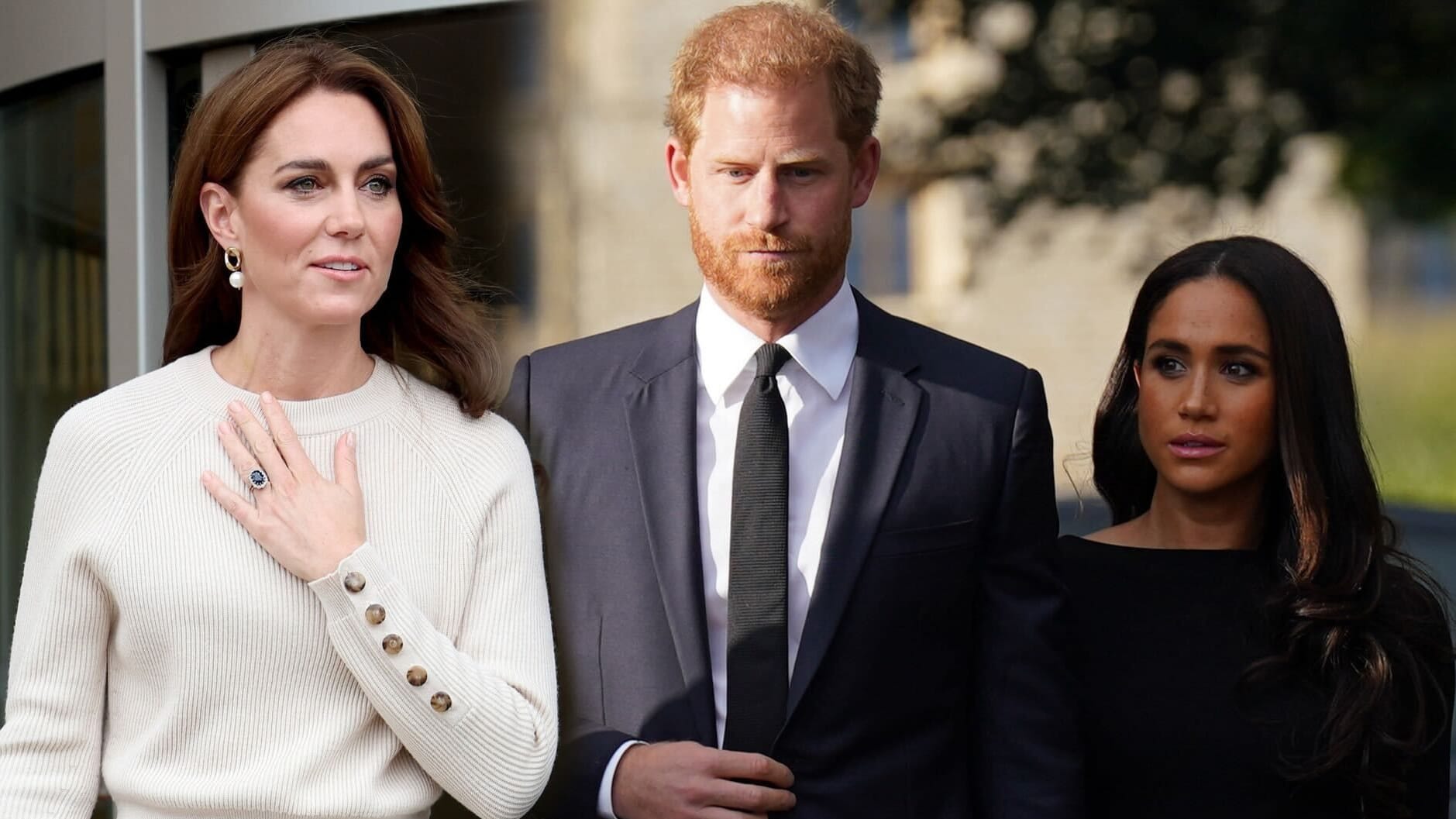 Kate hat Krebs: Harry und Meghan melden sich zu Wort.