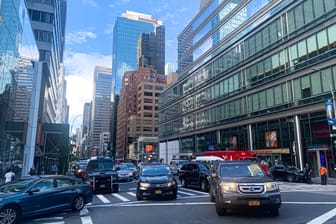Straßenverkehr in New York