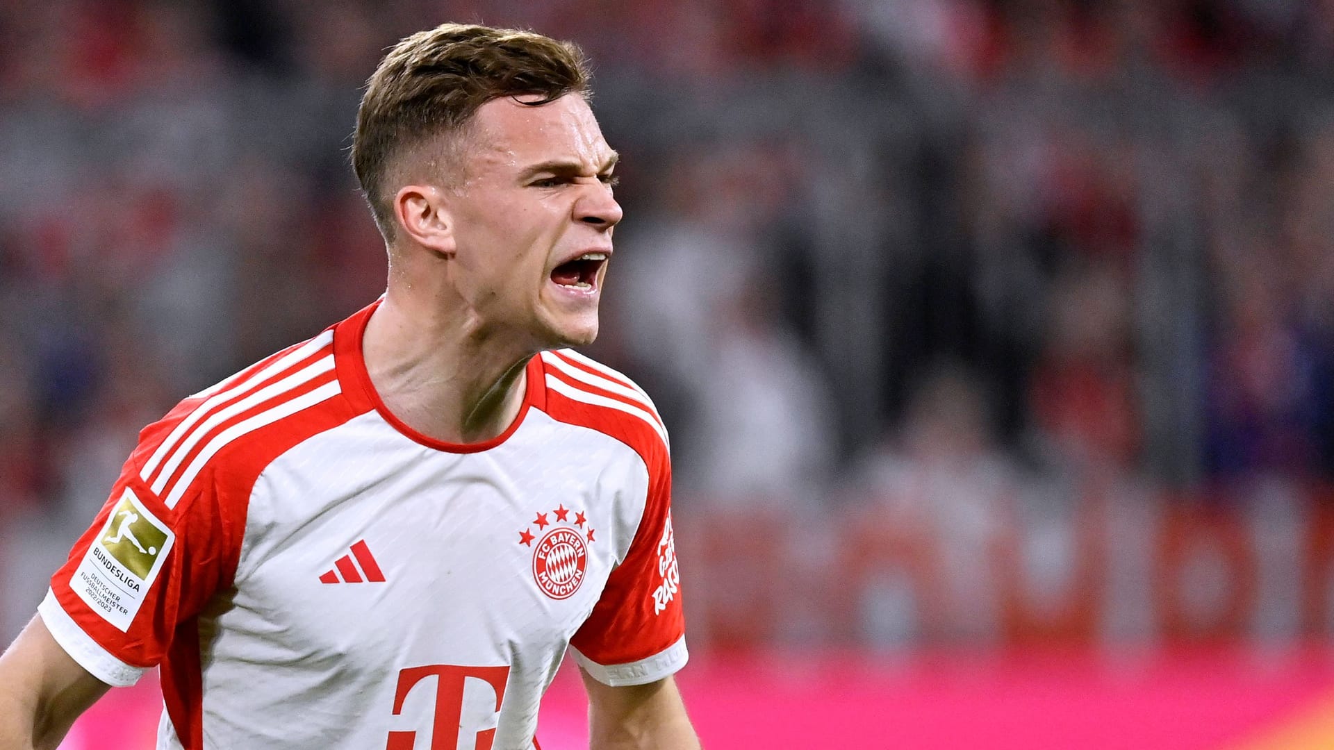 Joshua Kimmich: Der Rechtsverteidiger der Bayern war enttäuscht von der Leistung seines Teams.