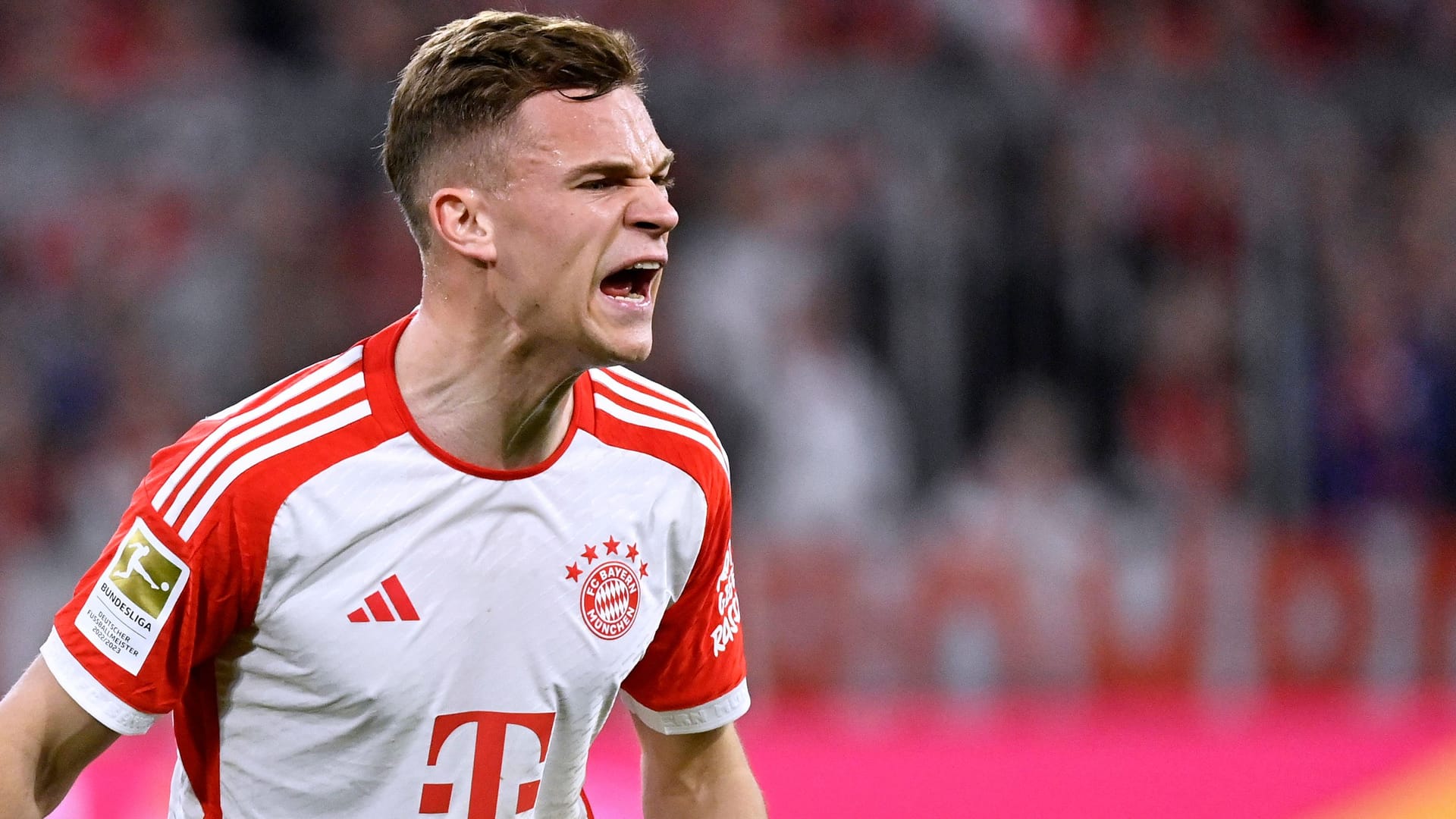 Joshua Kimmich: Der Rechtsverteidiger der Bayern war enttäuscht von der Leistung seines Teams.