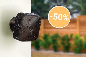 50 Prozent Rabatt: Die Blink Outdoor-Überwachungskamera ist bei den Oster-Angeboten radikal reduziert.