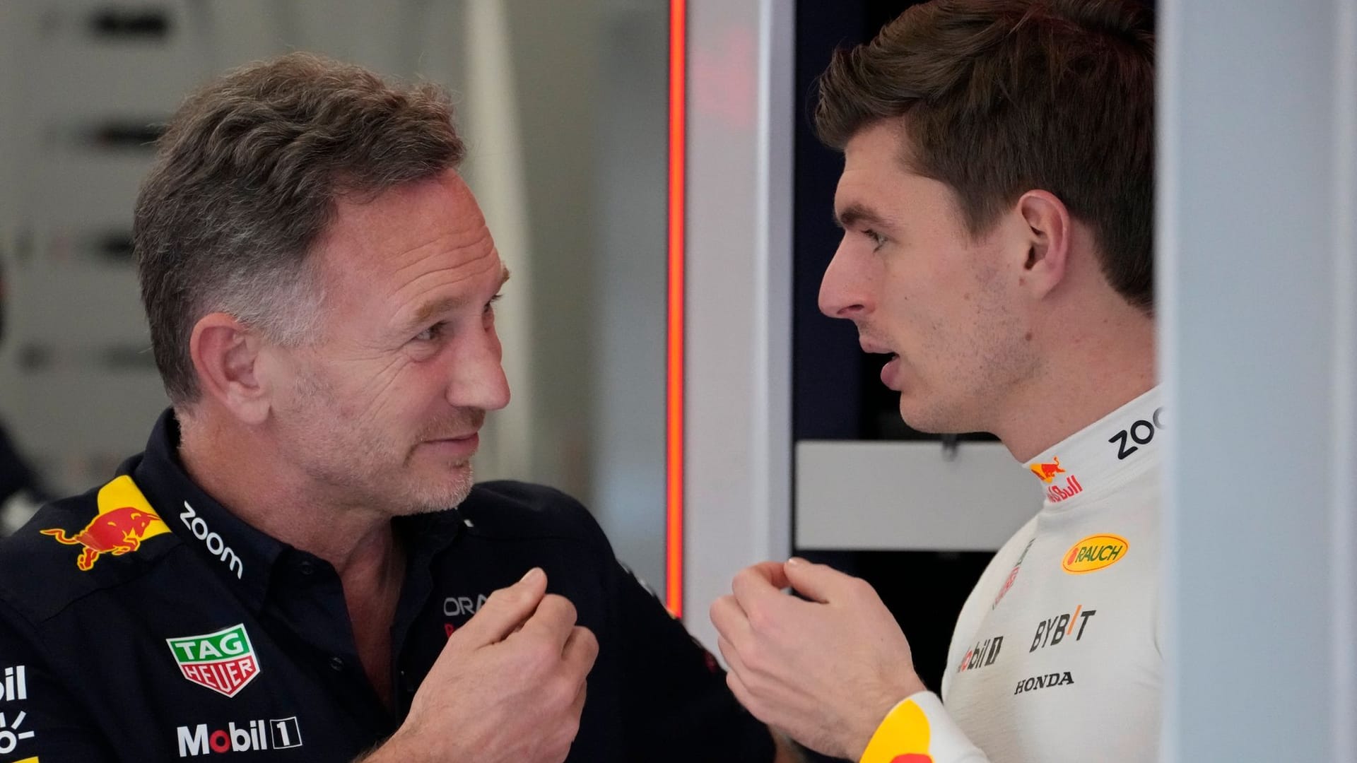 Horner und Verstappen