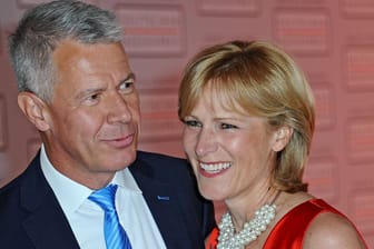 Peter Kloeppel mit seiner Ehefrau Carol: Die beiden sind seit 1993 verheiratet.