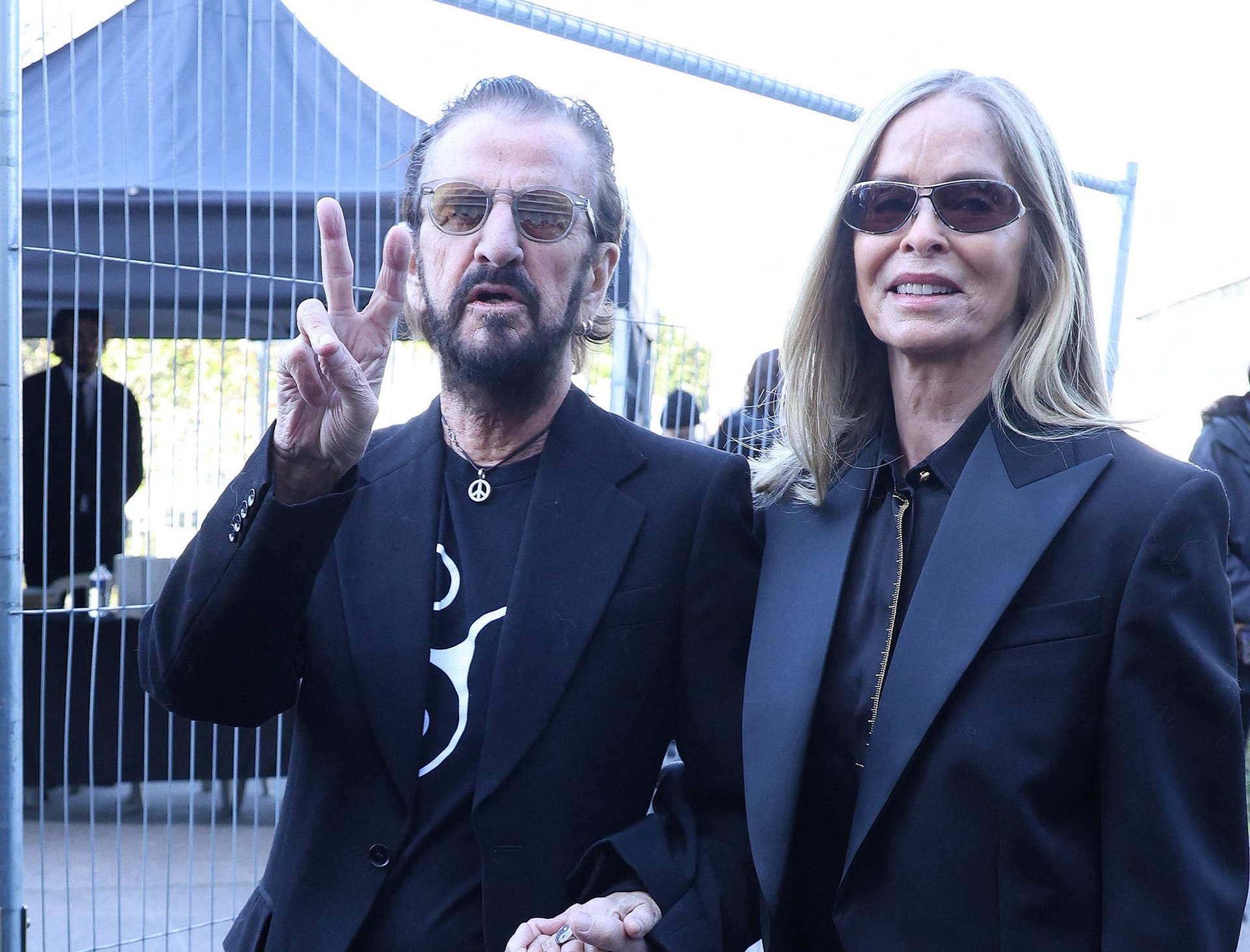 Ringo Starr und Barbara Bach im März 2024.
