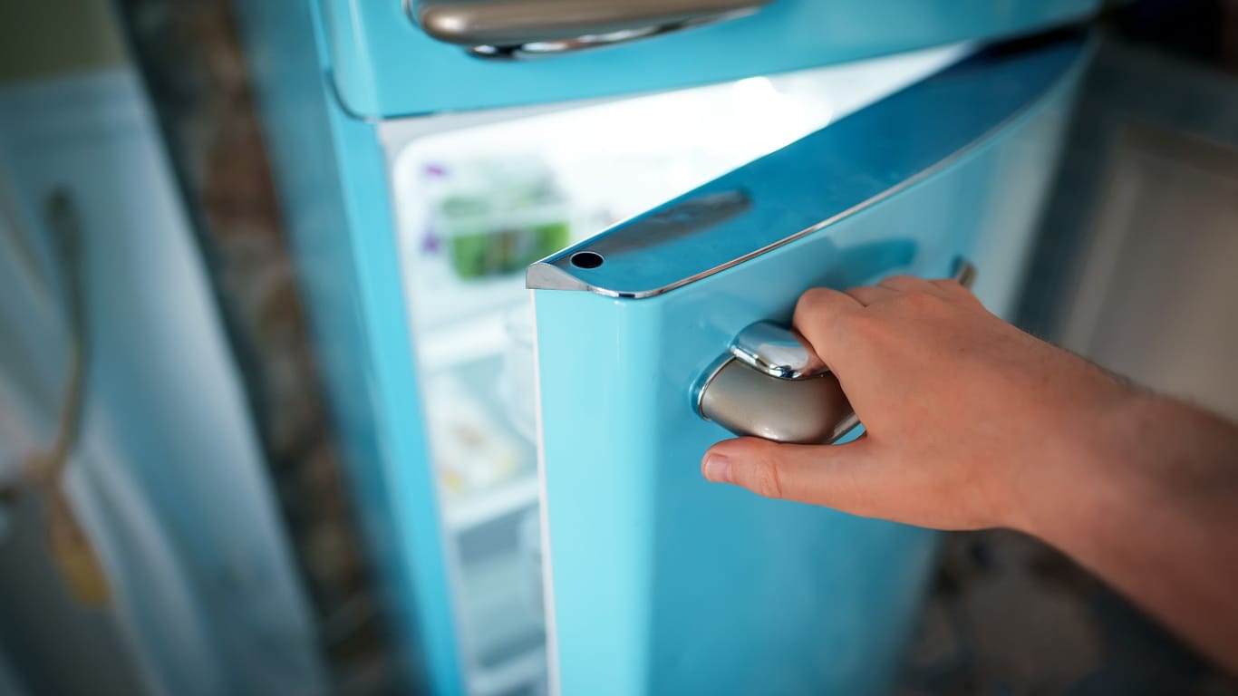 Geöffneter Kühlschrank: Einige Haushaltsgeräte verfügen über besondere Funktionen.