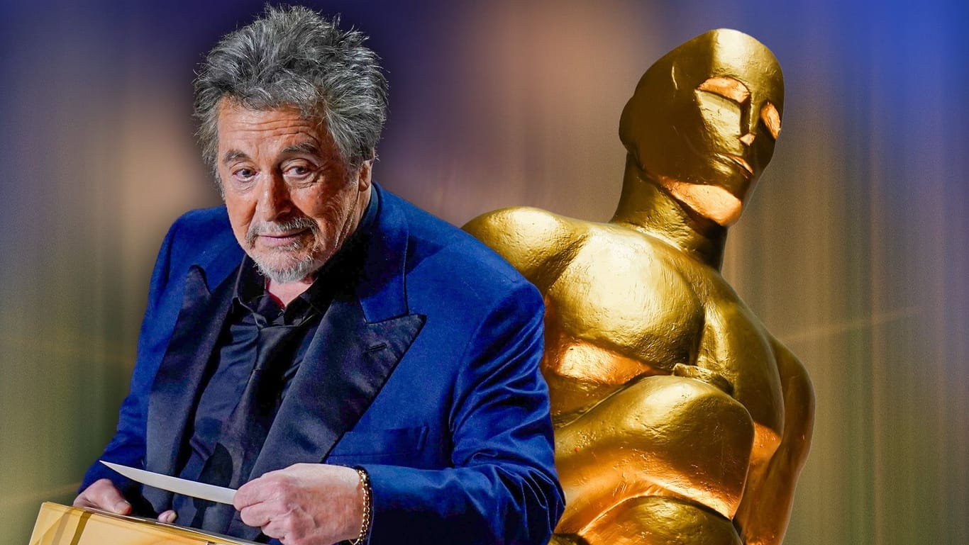 Al Pacino: Er sollte den "Besten Film" ansagen und ließ die Oscars dabei seltsam entrückt erscheinen.