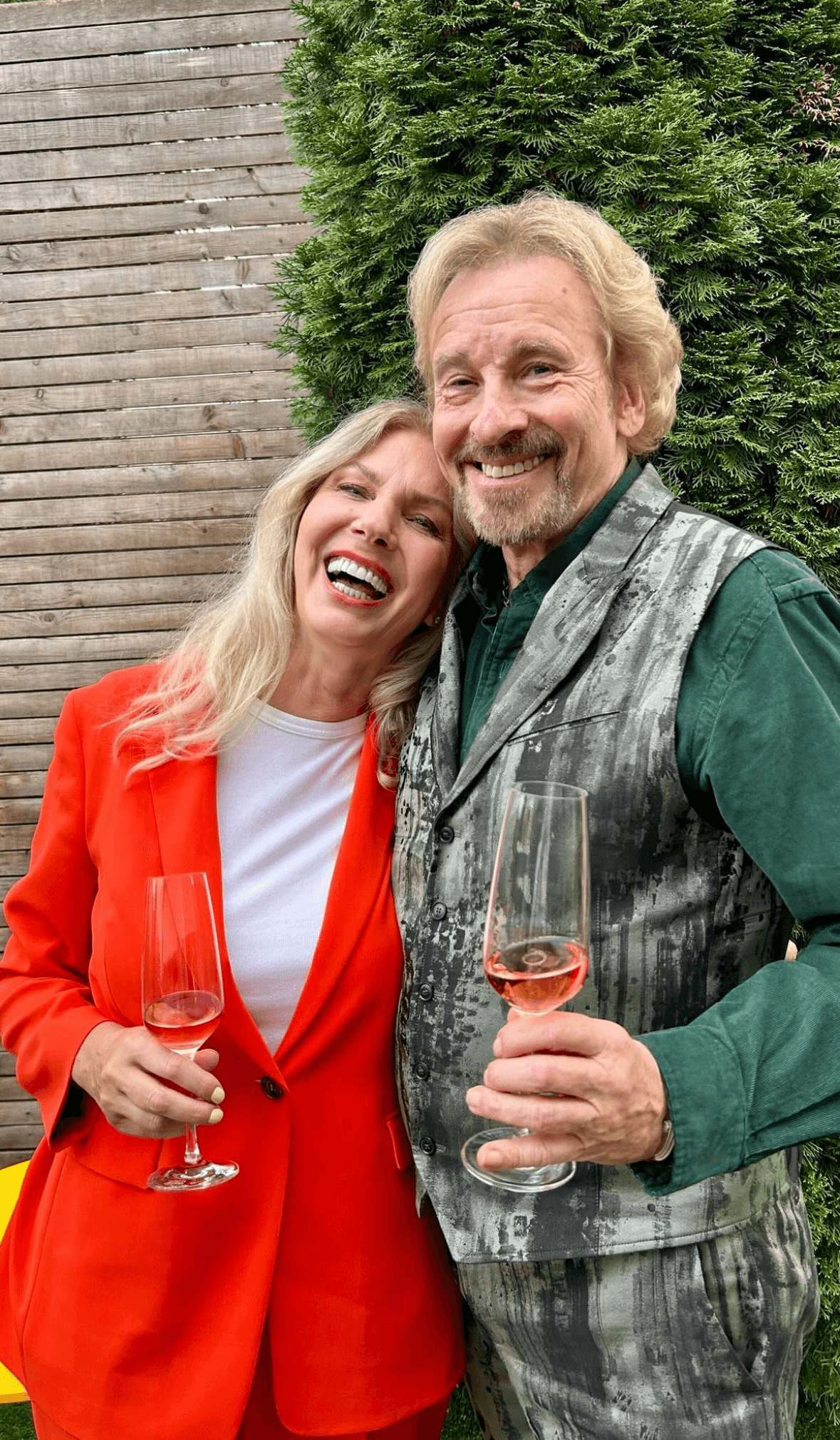 Thomas Gottschalk und Karina Mroß