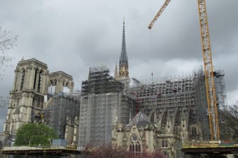 Gerüst bei Notre-Dame