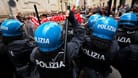 Turin: Es kam zu Zusammenstößen zwischen Aktivisten und der Polizei.