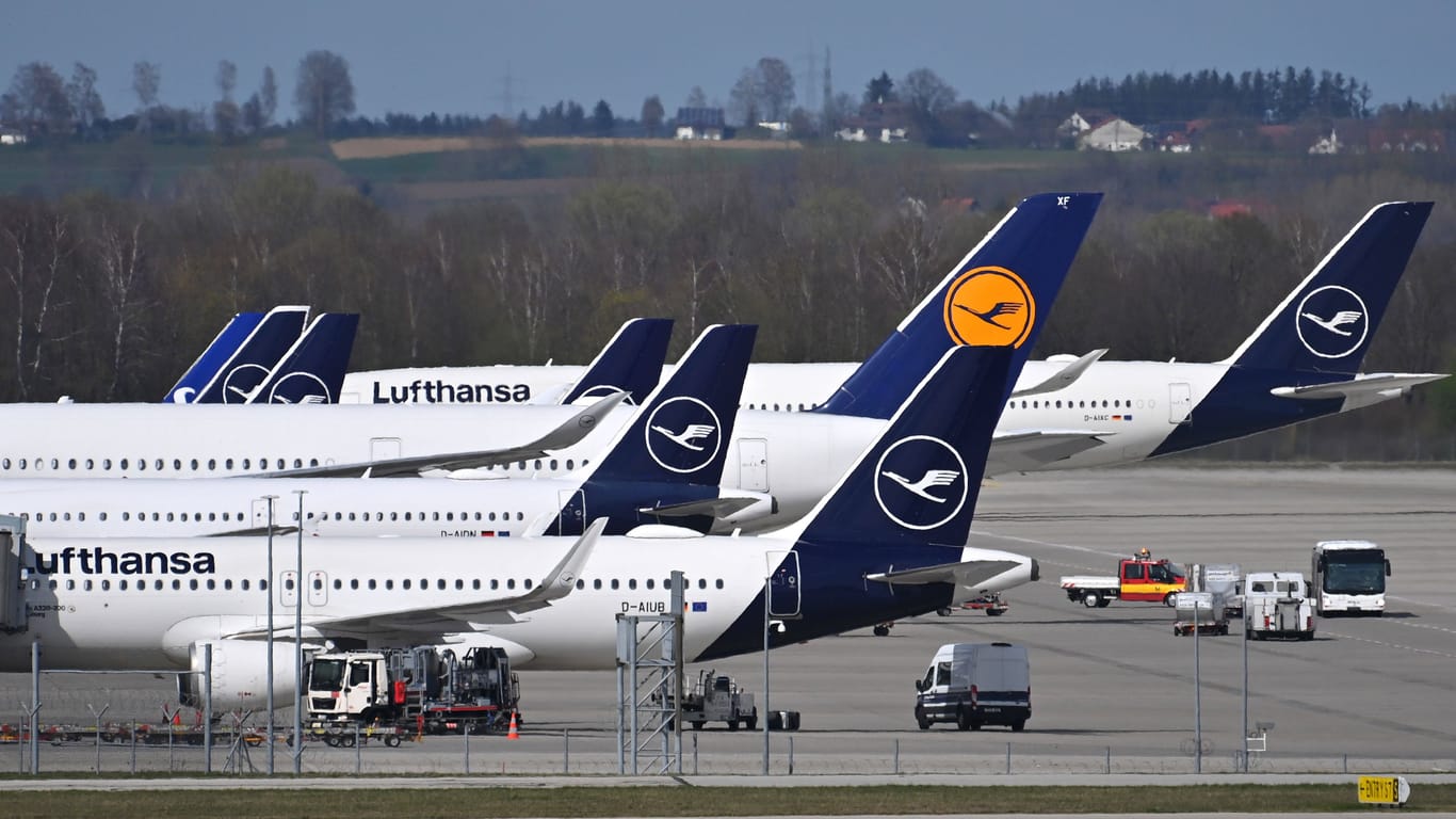 IT-Probleme bei der Lufthansa: Per App und online ließen sich keine Flüge buchen.