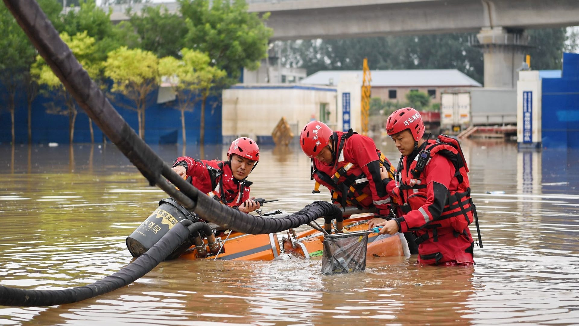 Unwetter in China Unwetter in China