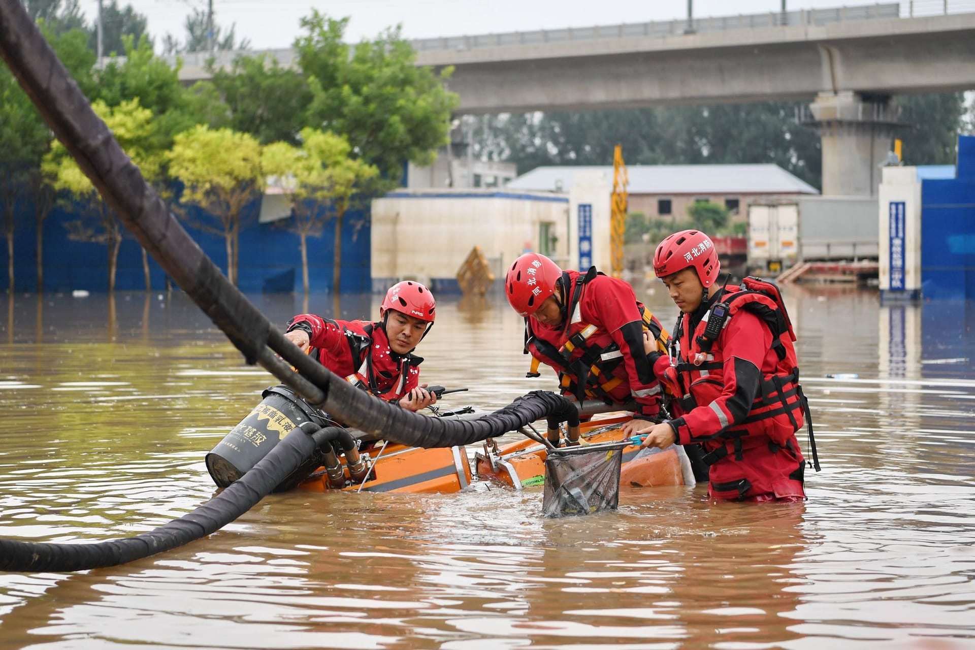 Unwetter in China