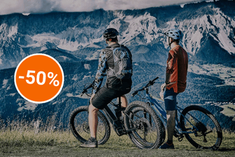 E-Bike im Angebot: Aldi verkauft ein elektronisches Mountainbike von Fischer mit 50 Prozent Rabatt (Symbolbild).