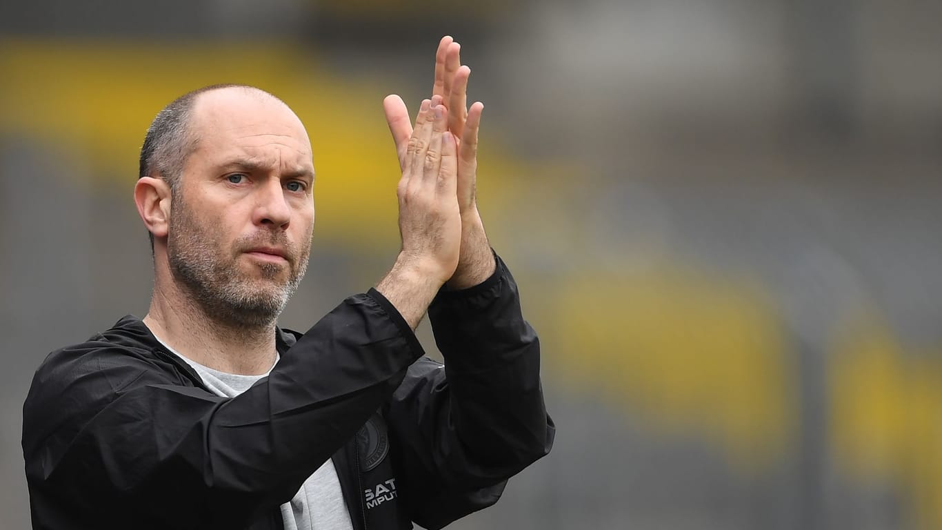 Trainer Daniel Scherning von Eintracht Braunschweig