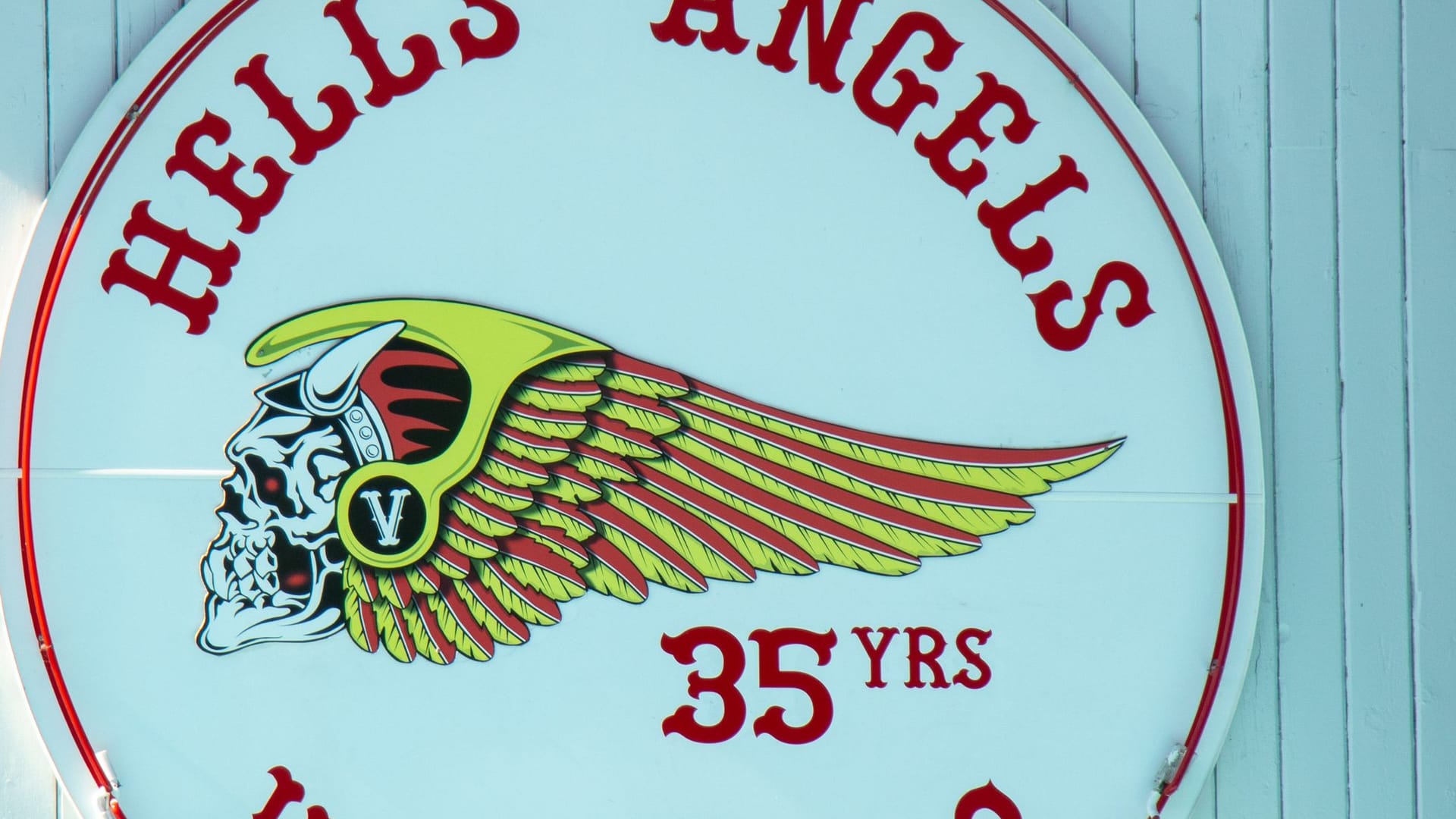 Das Logo der Hells Angels, der "Death's Head".