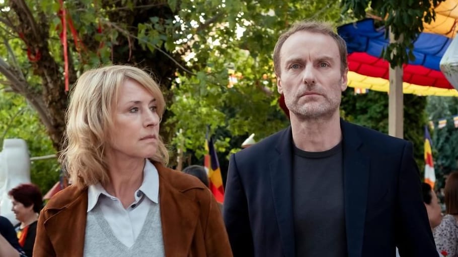 Corinna Harfouch und Mark Waschke: Sie spielen Berliner Tatort-Kommissare Bonard und Karow.