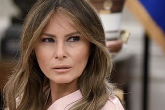 Melania Trump spricht sich gegen Donald Trumps Politik aus.