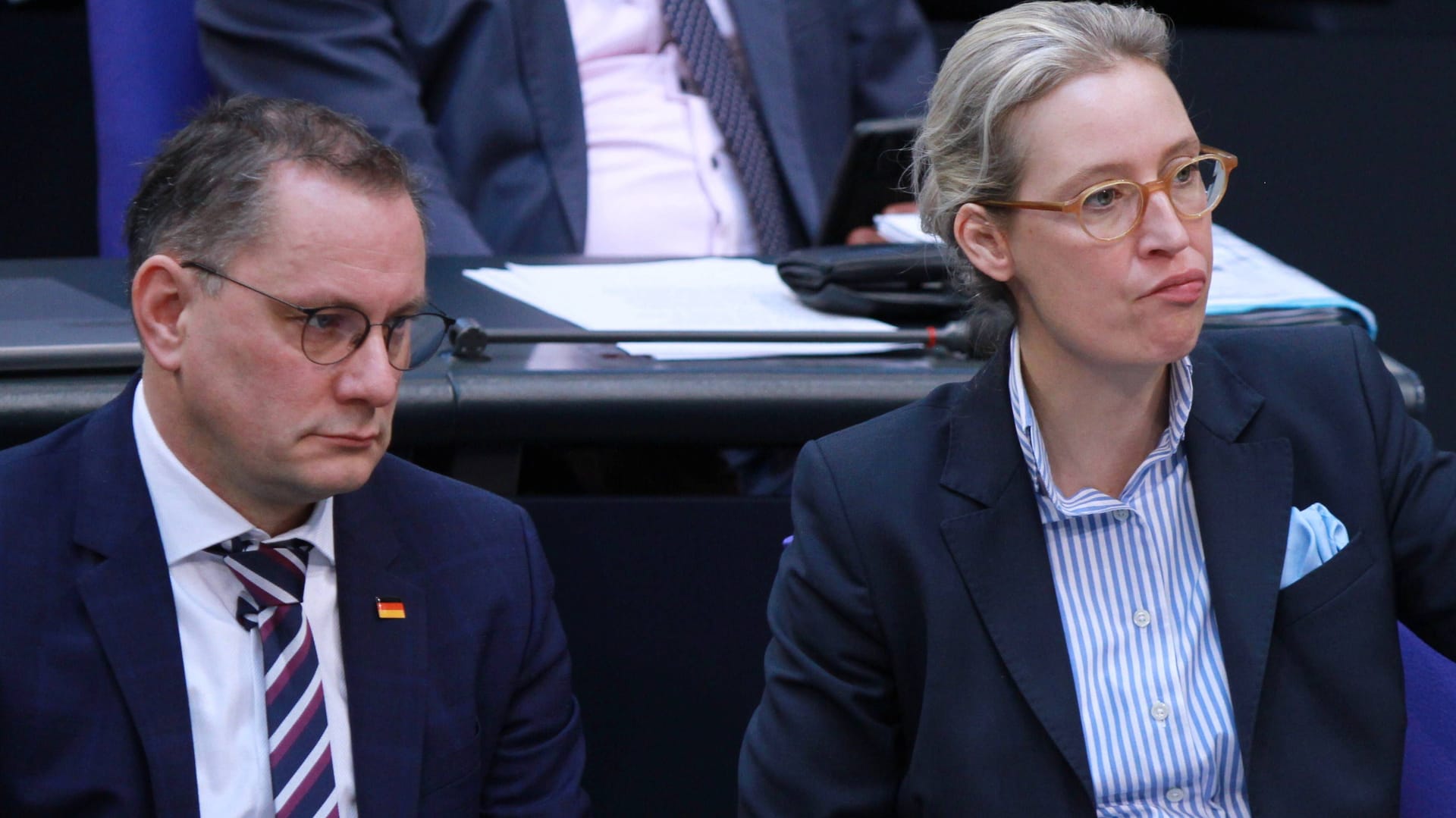 Alice Weidel und Tino Chrupalla: Ihre Partei darf nachrichtendienstlich überwacht werden.