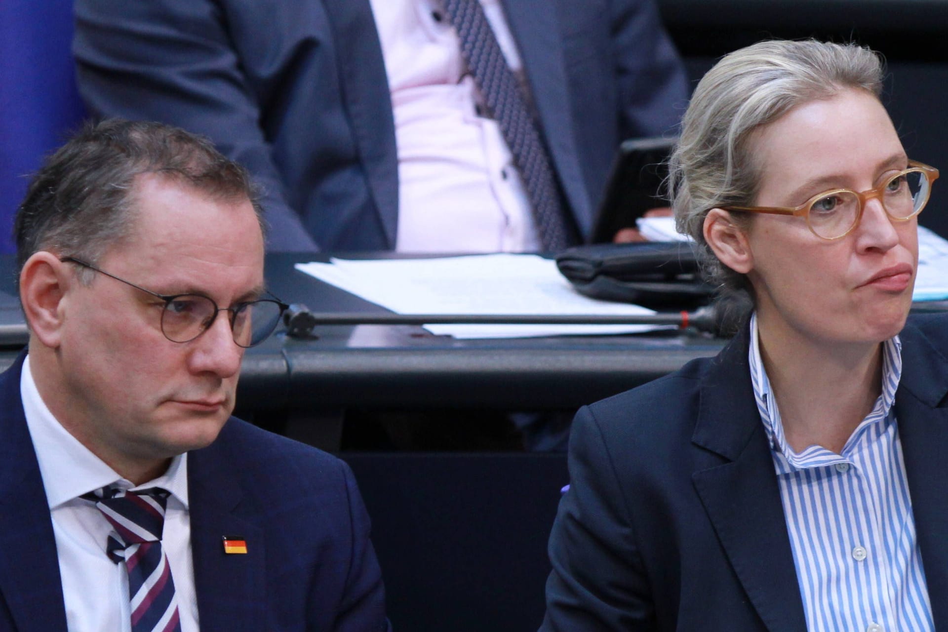 Alice Weidel und Tino Chrupalla: Ihre Partei darf nachrichtendienstlich überwacht werden.