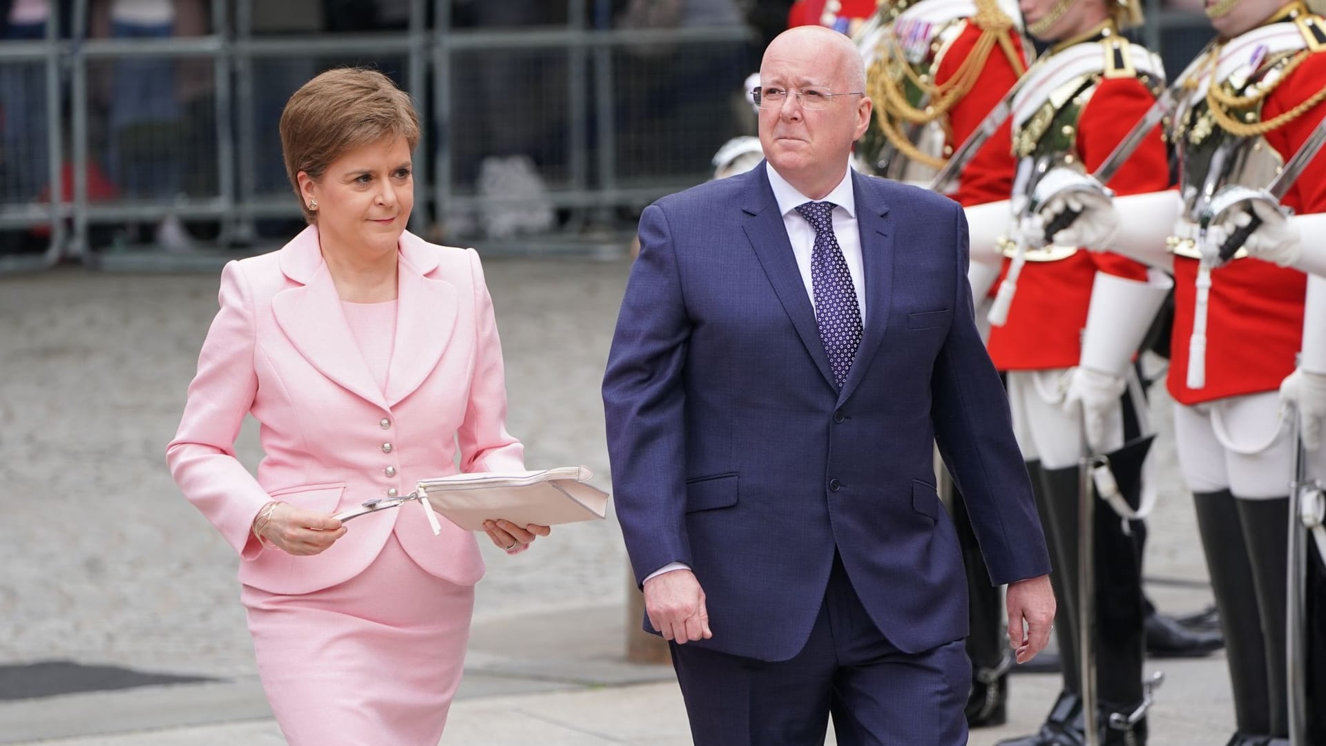 Nicola Sturgeon und Ehemann Peter Murrell Nicola Sturgeon und Ehemann Peter Murrell