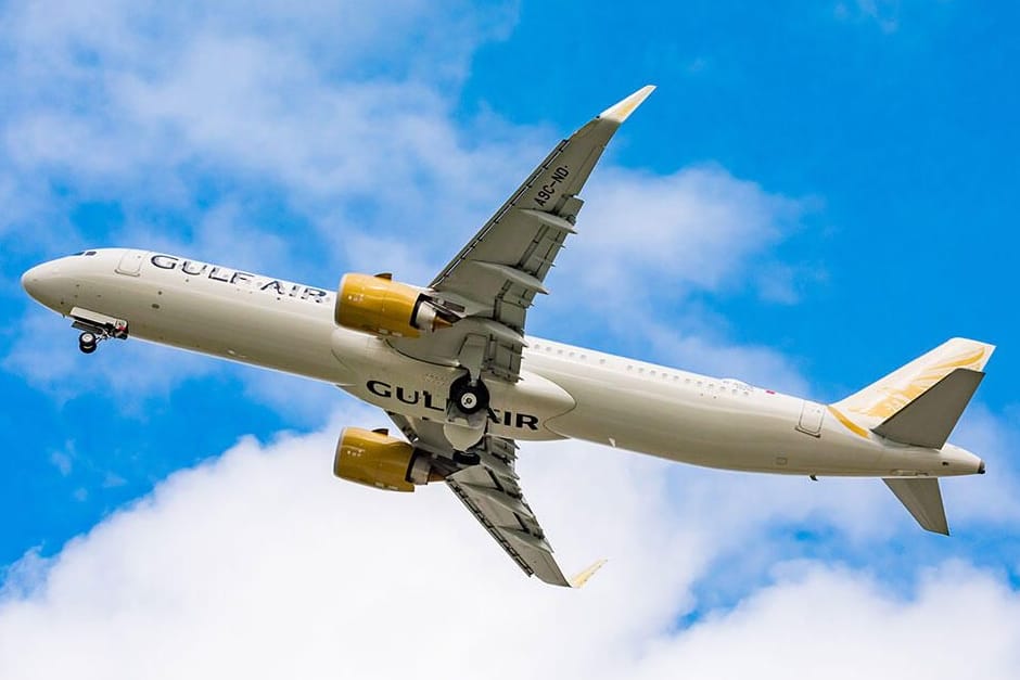 Mit einem Airbus A321neo will Gulf Air die Reise von München nach Bahrain antreten.