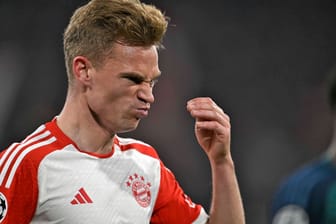 Sein wuchtiger, platzierter Kopfball sorgte für den Halbfinal-Einzug des FC Bayern: Joshua Kimmich.
