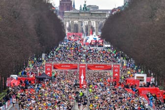 Traditionsreich: Der Berliner Halbmarathon (hier im vergangenen Jahr) wurde 1990 das erste Mal ausgetragen.