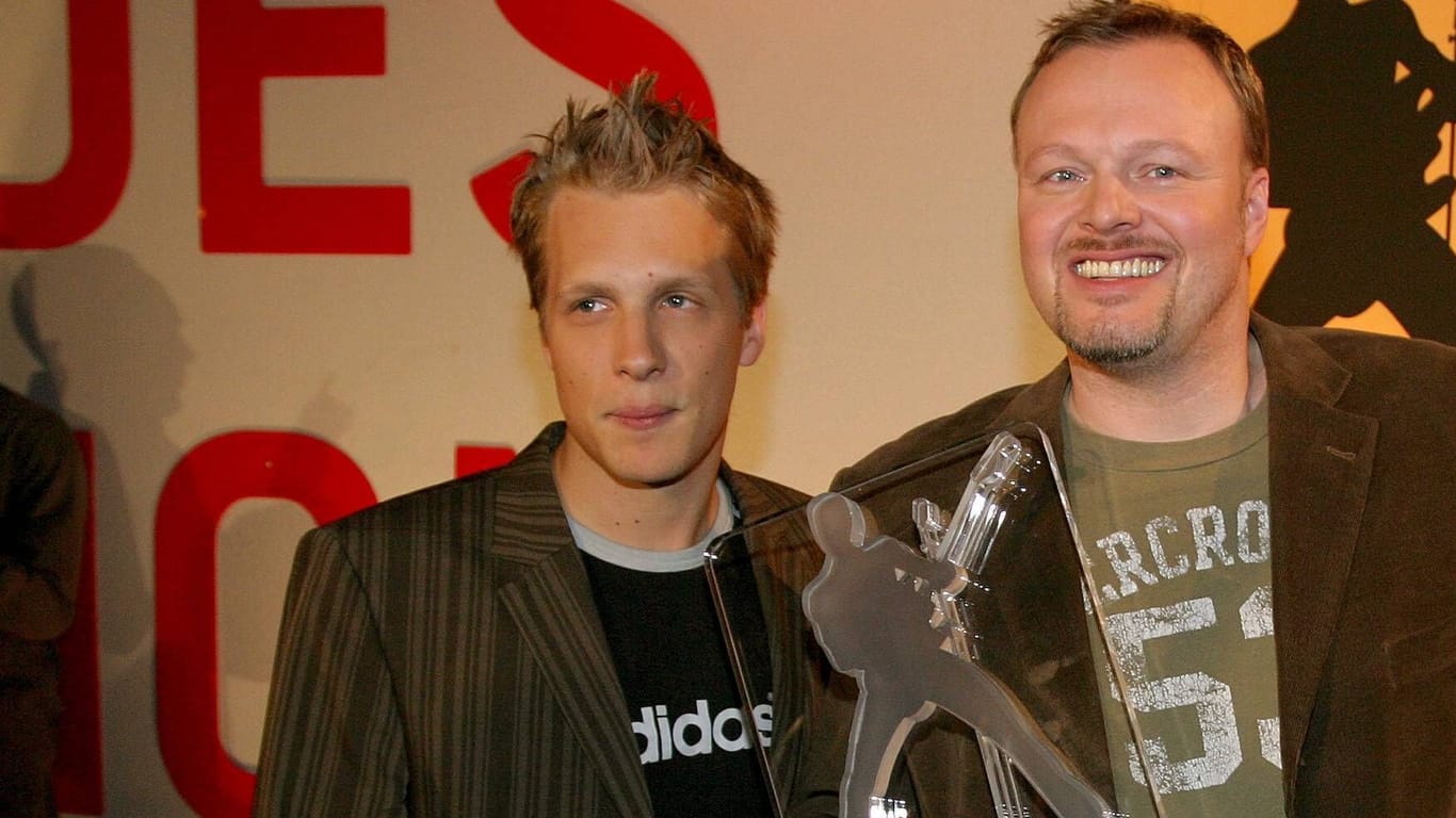 Oliver Pocher und Stefan Raab: Im Jahr 2005 traten die Entertainer noch zusammen auf.