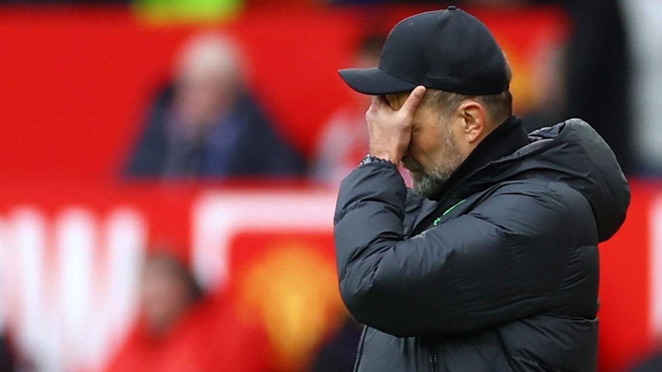Jürgen Klopp: Der Trainer des FC Liverpool musste ein bitteres Remis hinnehmen.