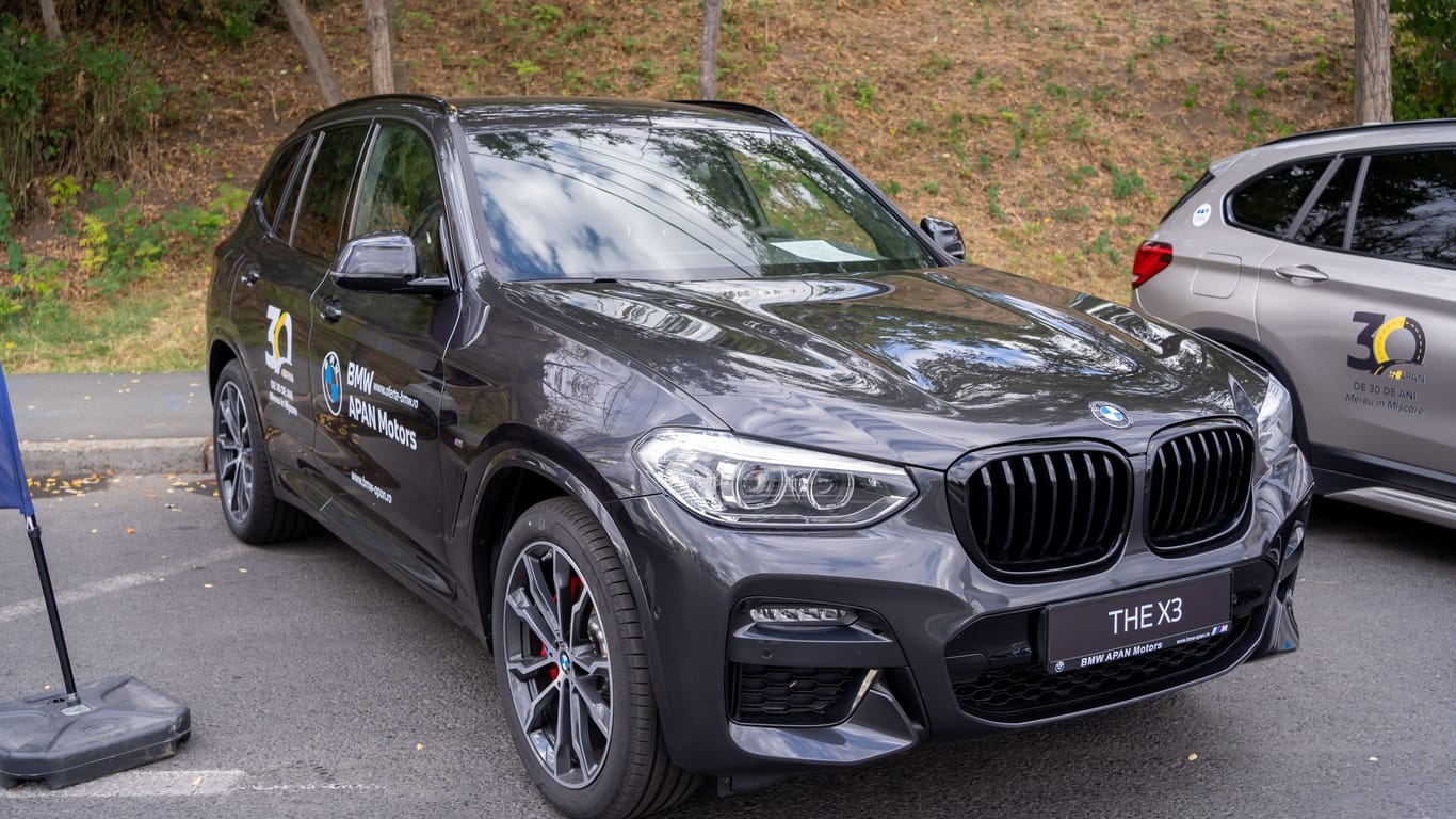 Galati, Romania - September 15, 2021: New BMW X3 2021