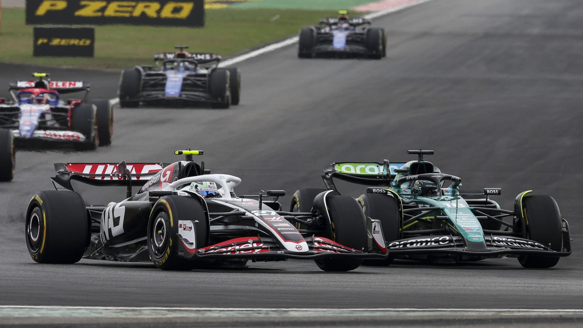 Starke Vorstellung: Nico Hülkenberg auf der Strecke in Shanghai.