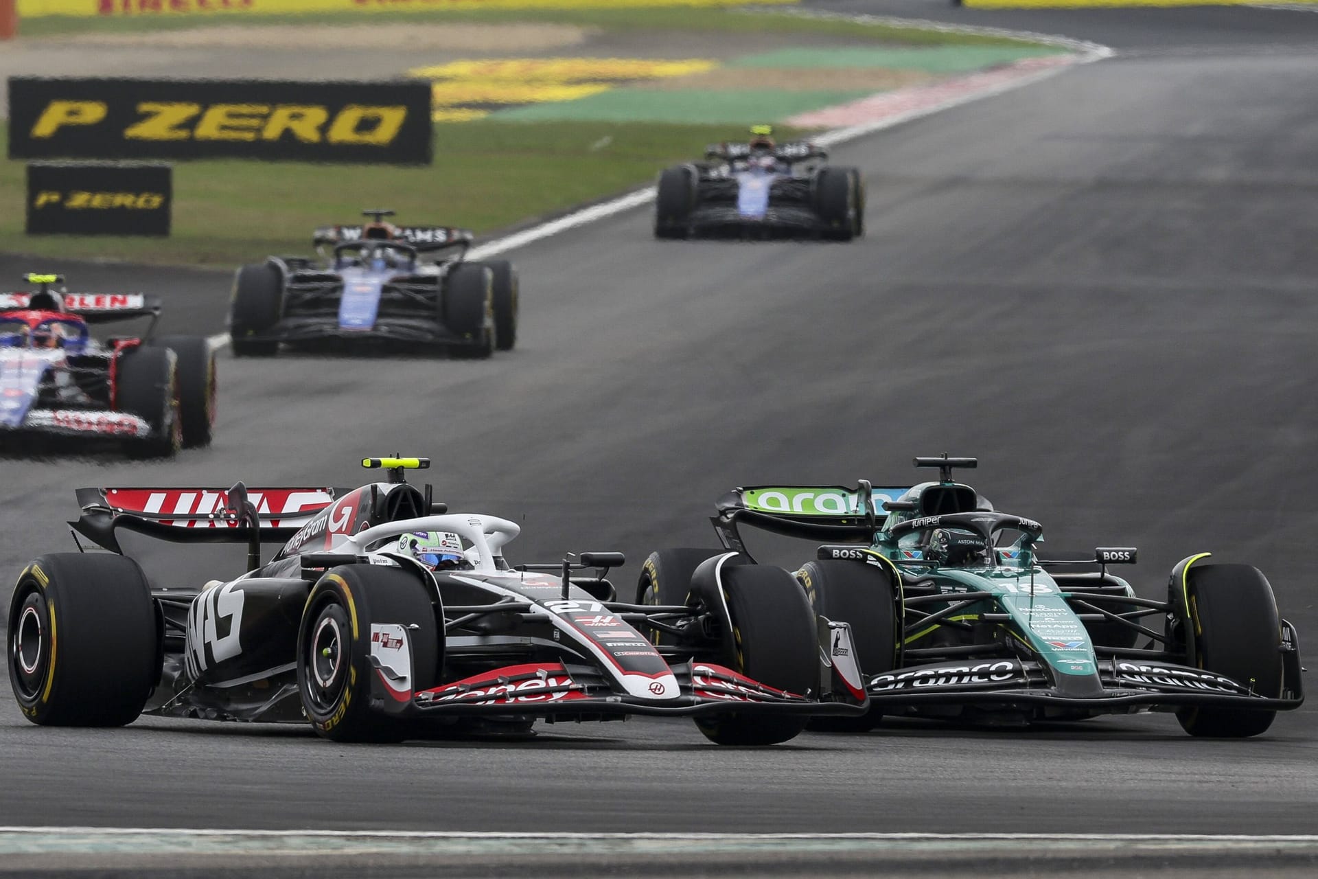 Starke Vorstellung: Nico Hülkenberg auf der Strecke in Shanghai.