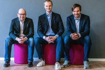 Bastian Nominacher, Alexander Rinke und Martin Klenk (Archivbild): Sie sind auf der aktuellen "Forbes"-Liste die einzigen deutschen Selfmade-Milliardäre unter 40.