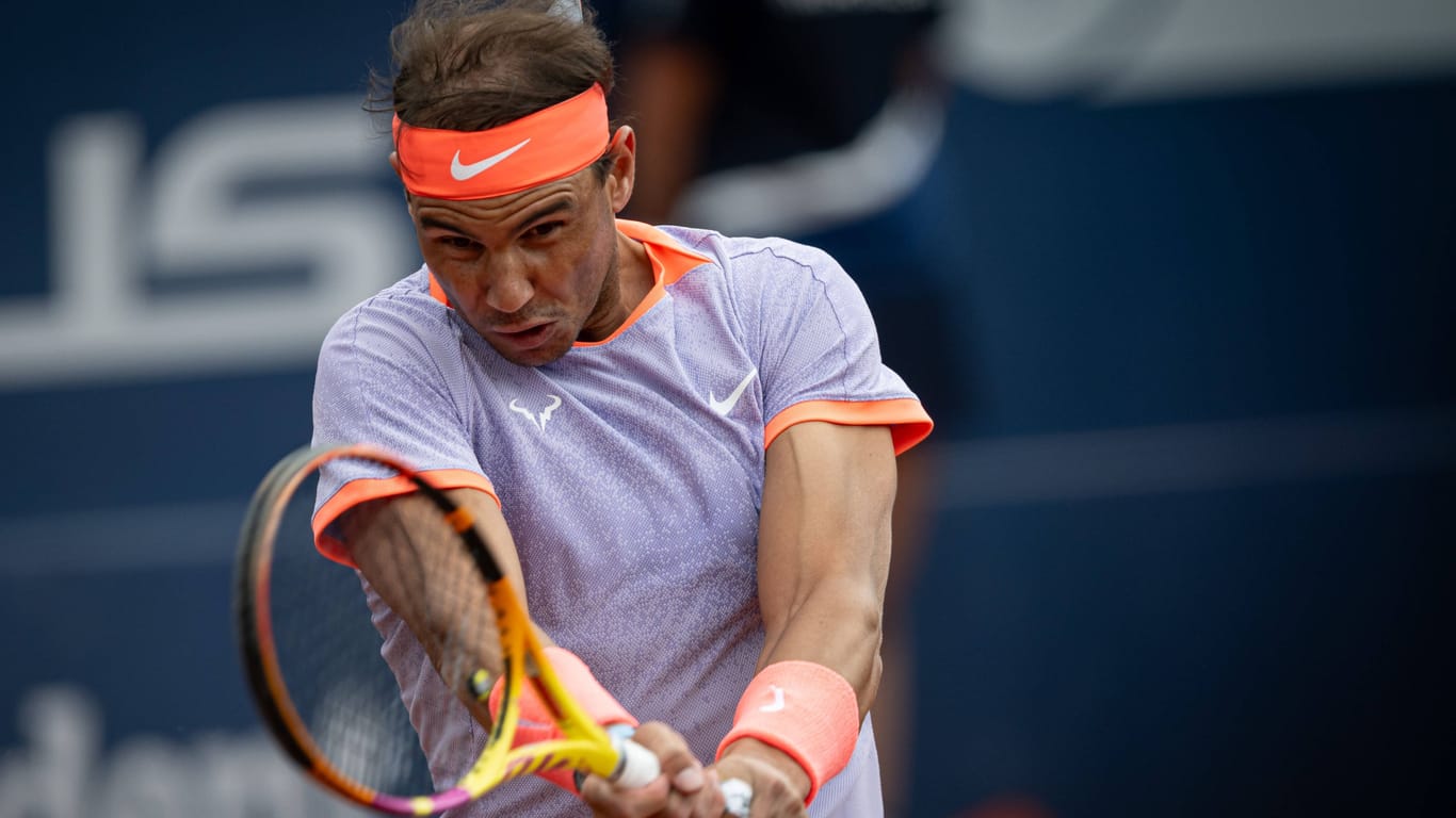Rafael Nadal: Der Spanier kehrte nach langer Pause auf den Tennis-Platz zurück.