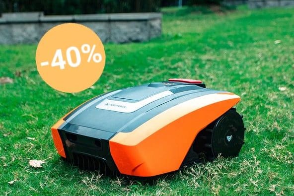 Perfekt für den Frühling und Sommer: Bei Amazon könne Sie jetzt auf einen leistungsstarken Mähroboter knapp 40 Prozent sparen.