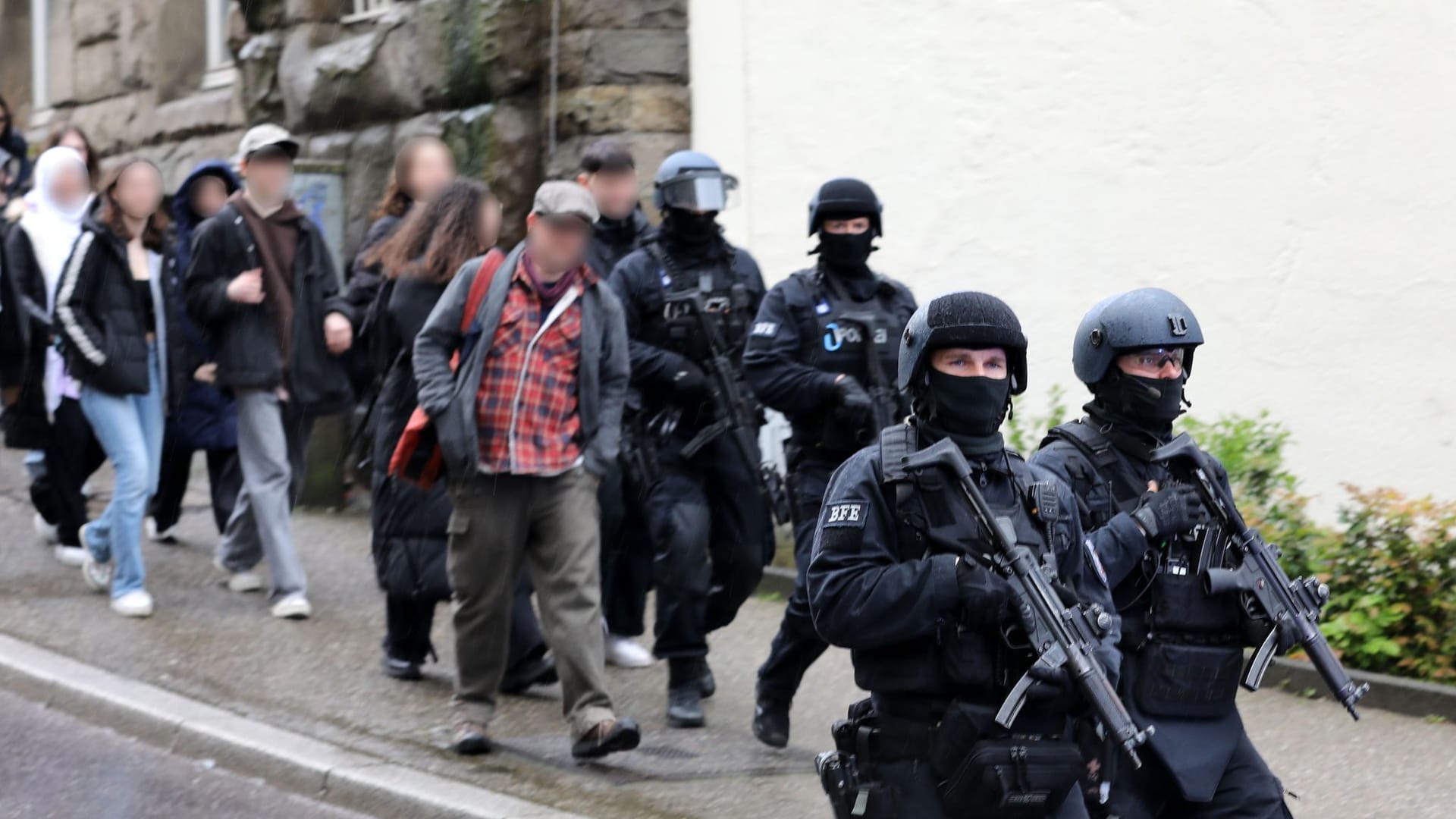 Einsatz an Wuppertaler Gymnasium