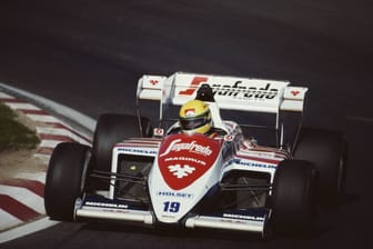 Ayrton Senna: Die Formel-1-Legende 1984 im Toleman.