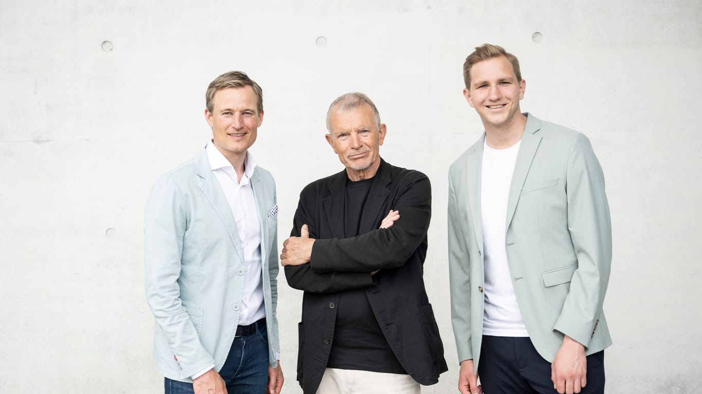 Die Autoren: Studienleiter Simon Schnetzer (v. li.), Klaus Hurrelmann und Kilian Hampel.