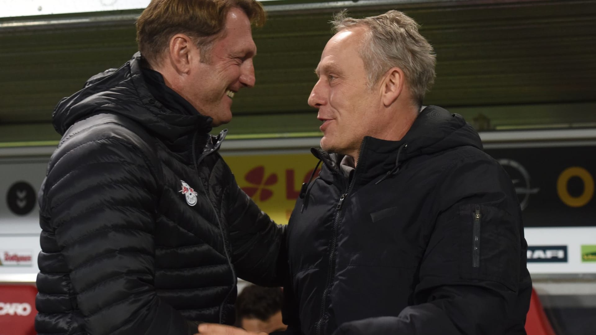 Hasenhüttl und Streich