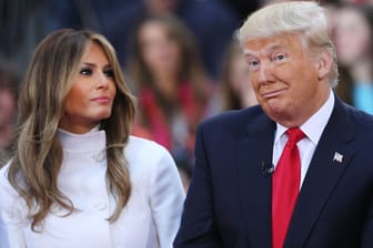Donald Trump und seine Frau: Melania feierte am 26. April ihren 54. Geburtstag.