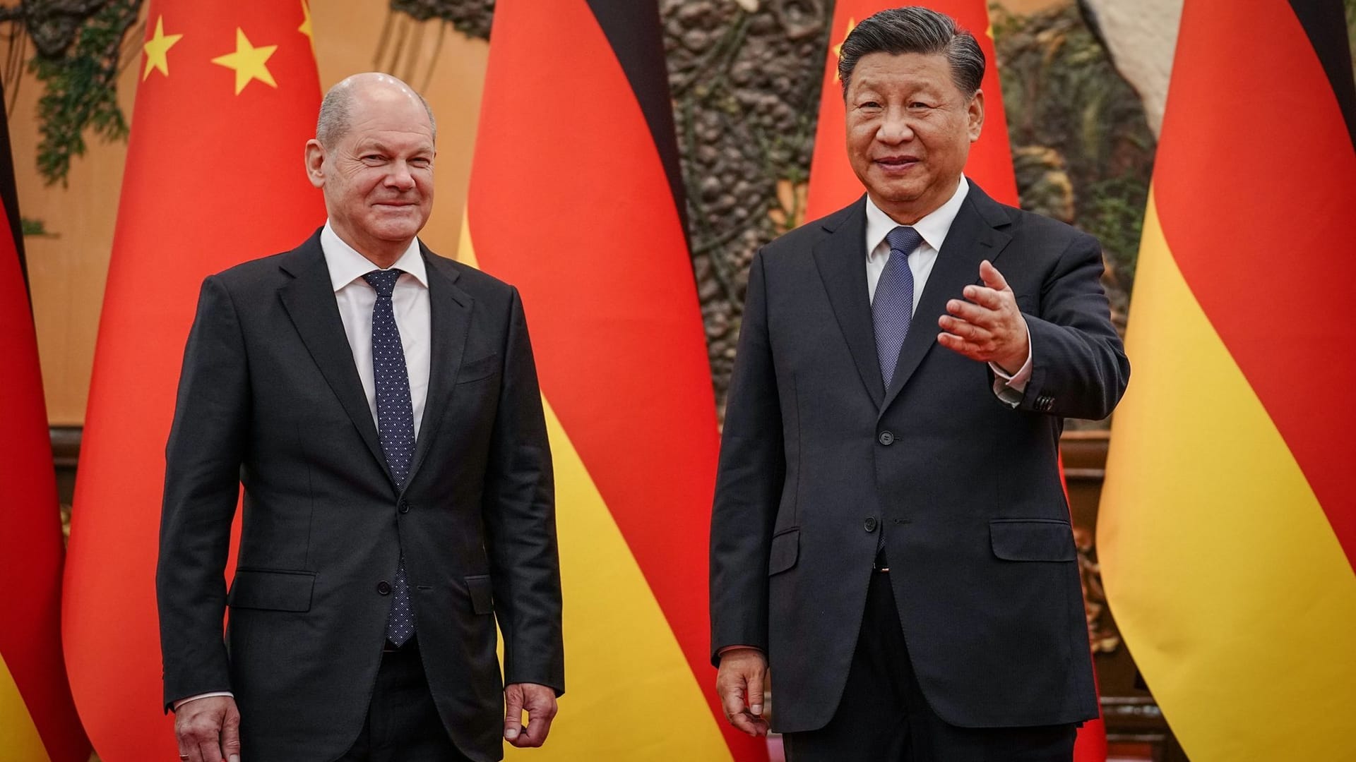 Bundeskanzler Scholz besucht China